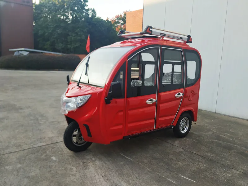1200W Five Doors 3 Passengers Electric Tricycle