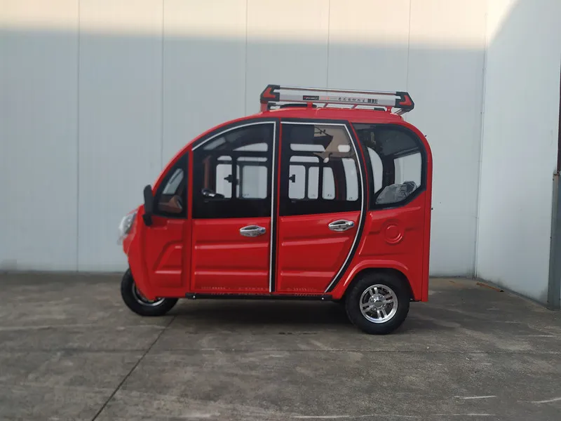 1200W Five Doors 3 Passengers Electric Tricycle