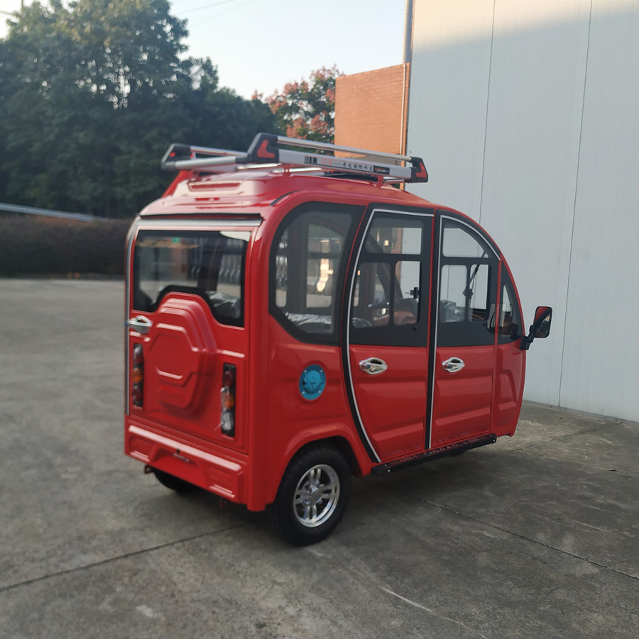 1200W Five Doors 3 Passengers Electric Tricycle