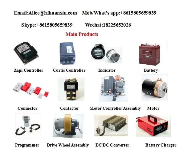 1204m-5305 325A, 48V Golf Cart Forklift Buggy Car DC Motor Speed Controller