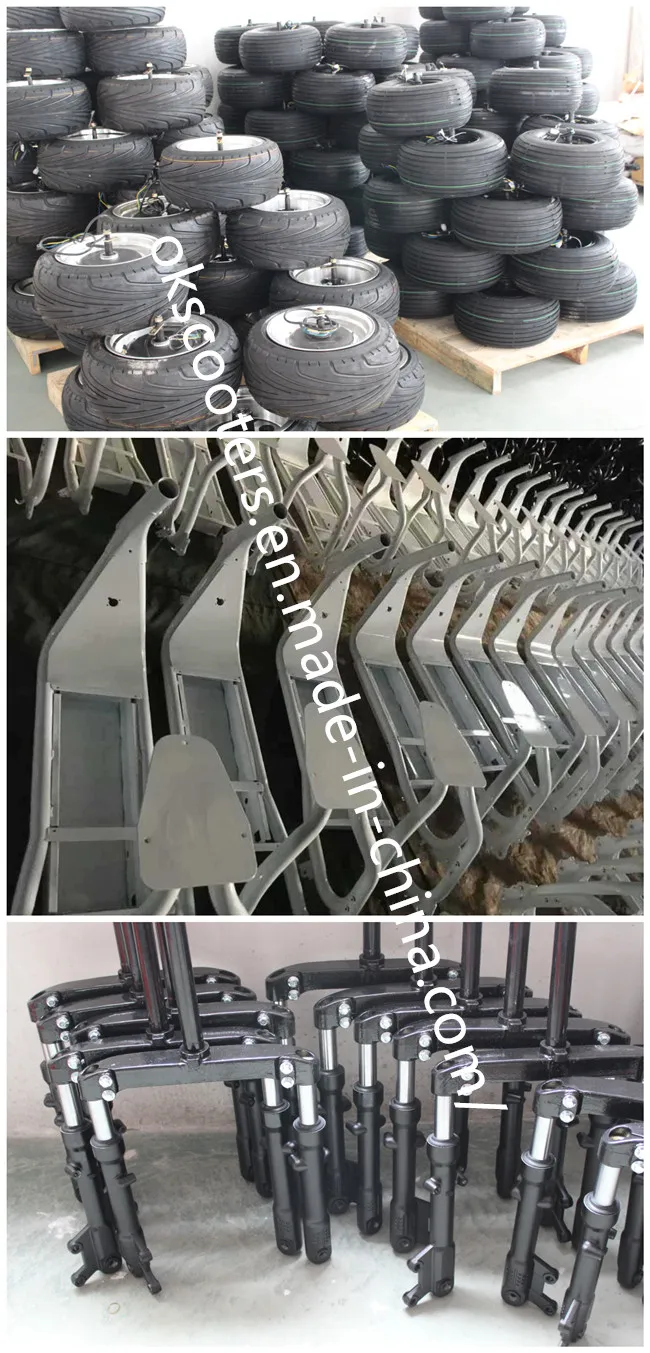 1500W Electric Scooter Halley Scooter Hot Sale ATV Scooter with Big Wheel