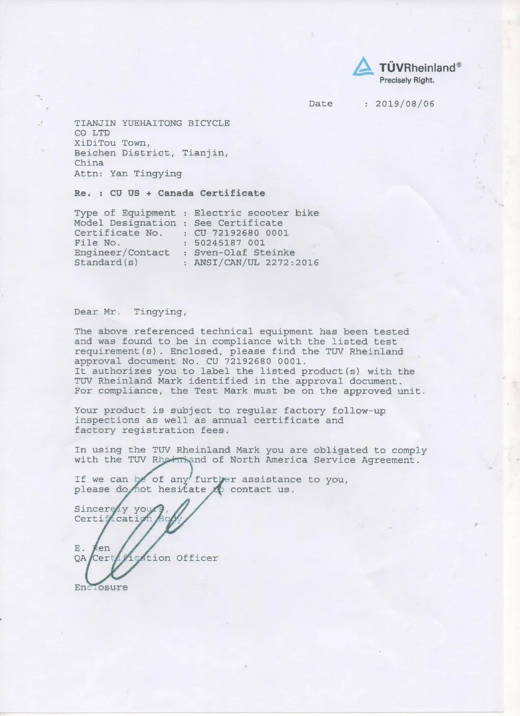 20 Inch Fat Tire Foldable City Electric Bike Rear Motor with Lithium Battery E Bike