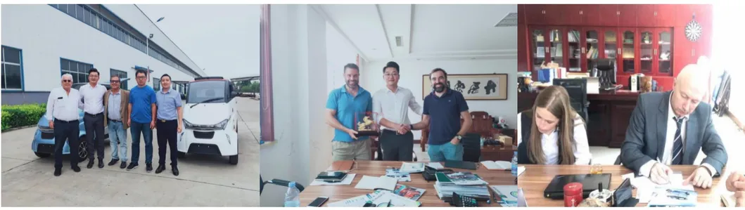 2020 Europe Best Sell 4 Wheel Electric Car with 2-3hours Fast Charging