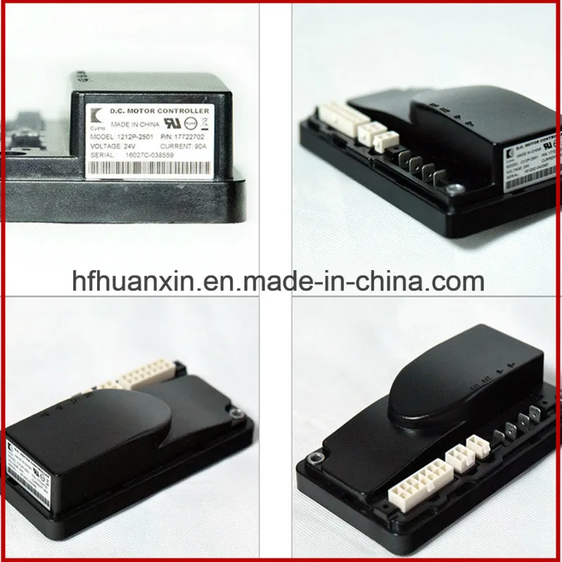 Curtis Programmable Permanent Magnet Drive Motor Controller 1212p-2501 24V-90A for Electric Vehicles