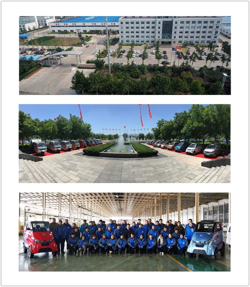 4 Wheel L6e Coc Approved Electric Van Vehicle for Food Delivery