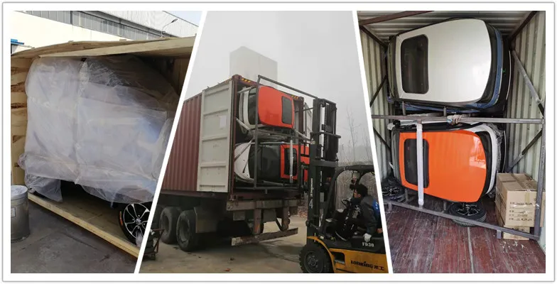 4 Wheel L6e Coc Approved Electric Van Vehicle for Food Delivery