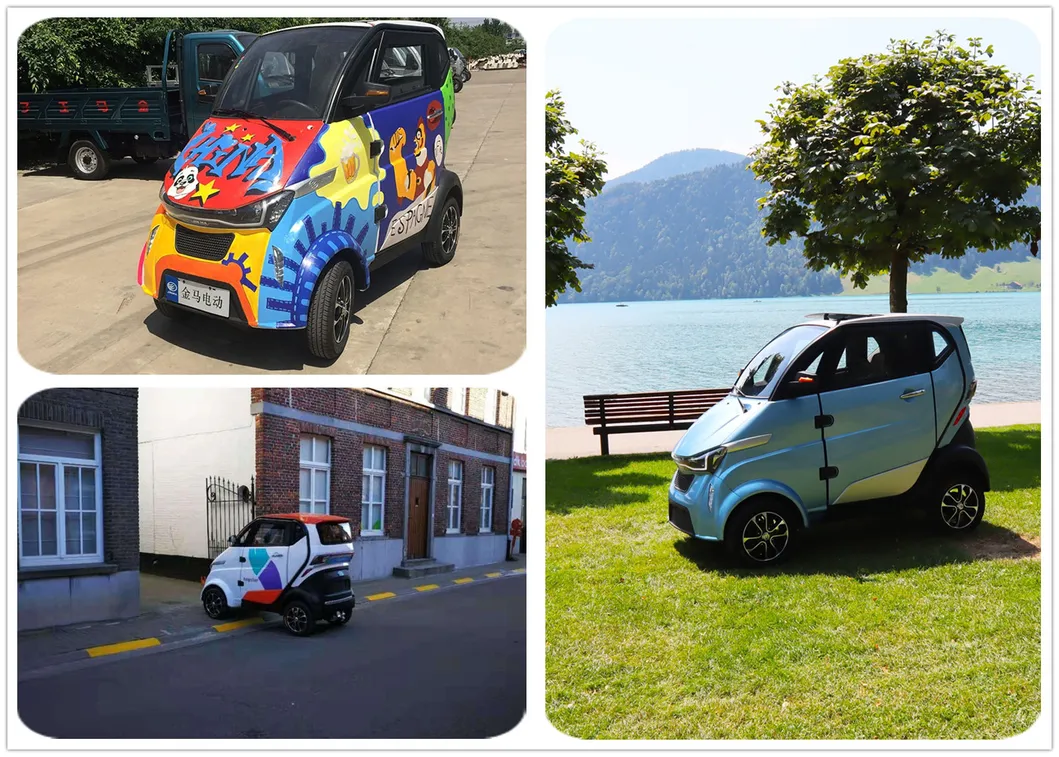 4 Wheels Safe Electric Mini Vehicles with No Need for Drive Licence