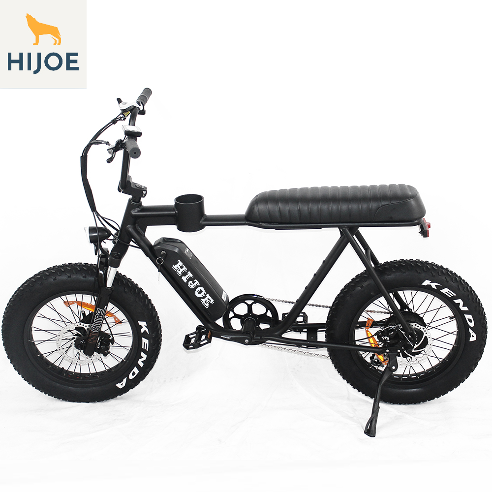 45kmph 20inch Fat Electric Fat Bikes Beach Cruiser 750W