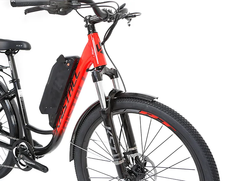 48V 350W Rear Motor Shimano 8 Speed Cyclecross Bicycle City Electric Bike