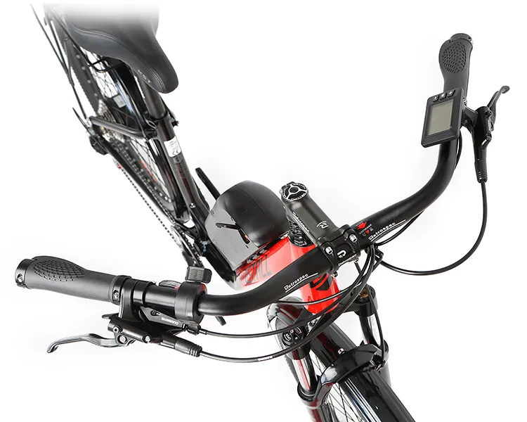 48V 350W Rear Motor Shimano 8 Speed Cyclecross Bicycle City Electric Bike