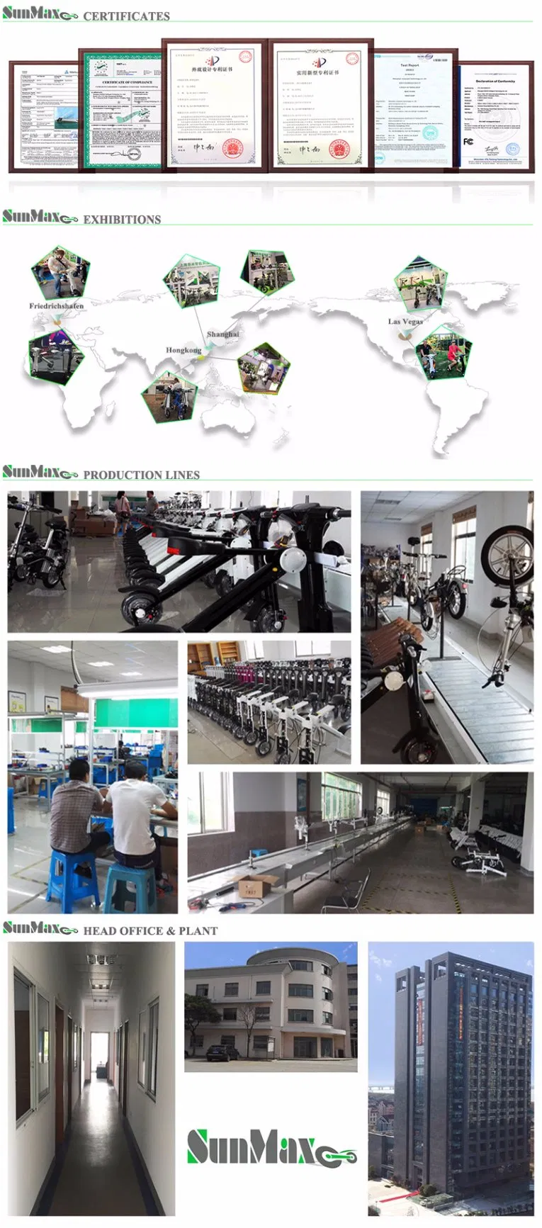 48V 35km/Hour Ce Approved Brushless Electrical Scooter