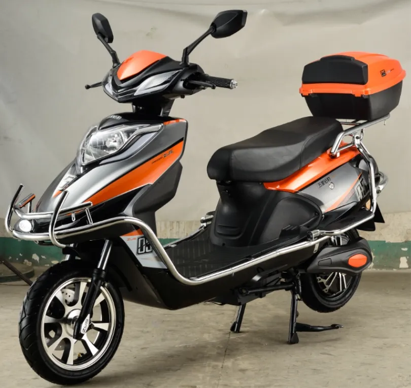 72V32ah Lead Acid Battery 1500W 55km/H Max Speed Electric Motorcycle China Factory