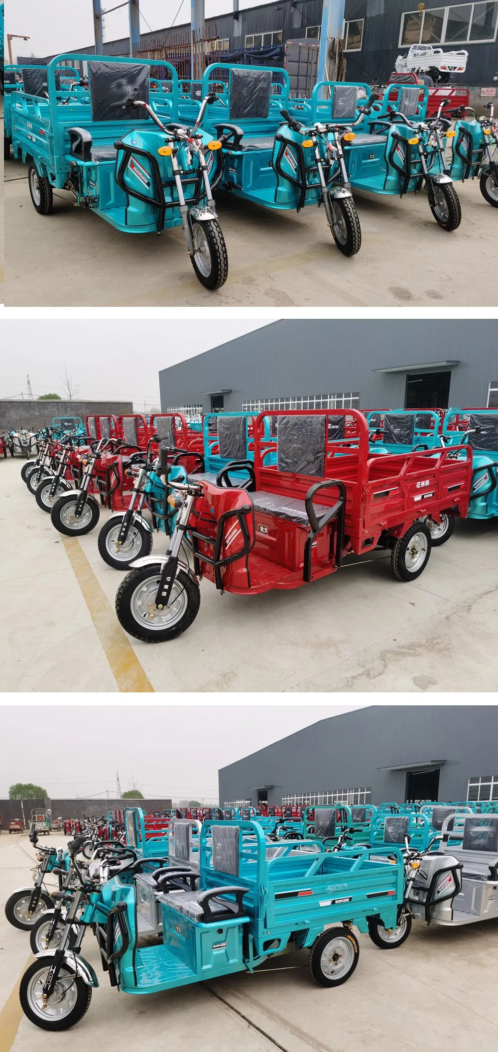 Al-A1~10 Electric Motorcycle Cargo Tricycle Electrical Tricycles Mini Cargo Truck