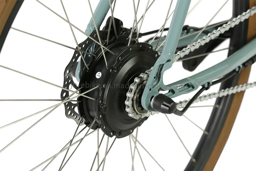 Alloy Frame Fixie Urban Bike 700c E-City Electric City Bike 250W Ladies City Bicycle