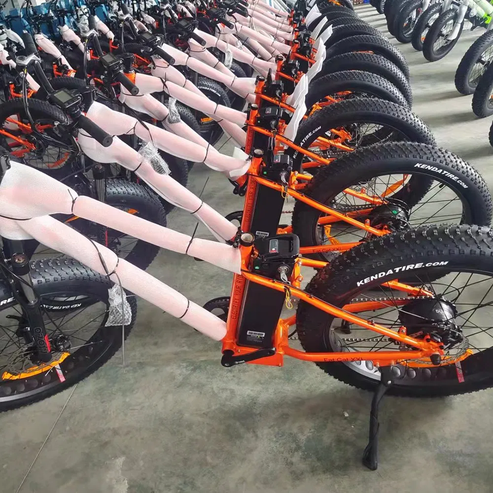 Alu Alloy 1500W Electric Fat Bicycles 45kmph