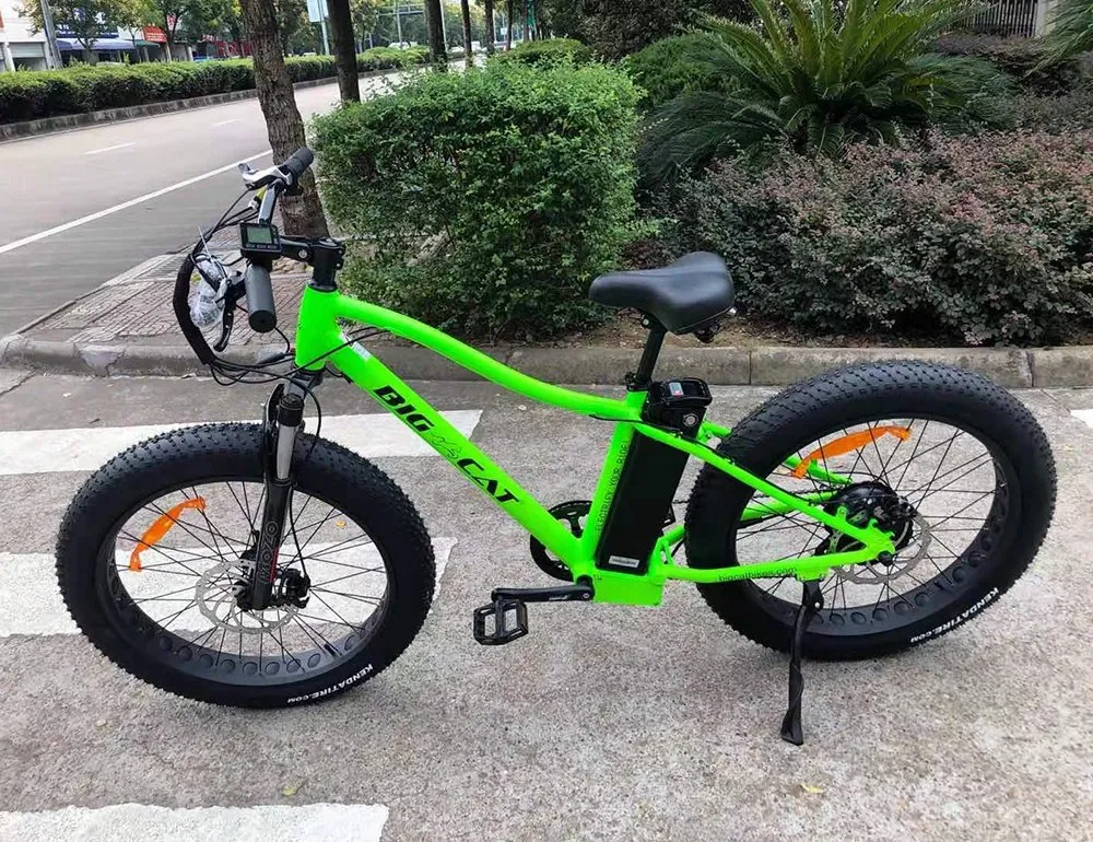 Alu Alloy 1500W Electric Fat Bicycles 45kmph