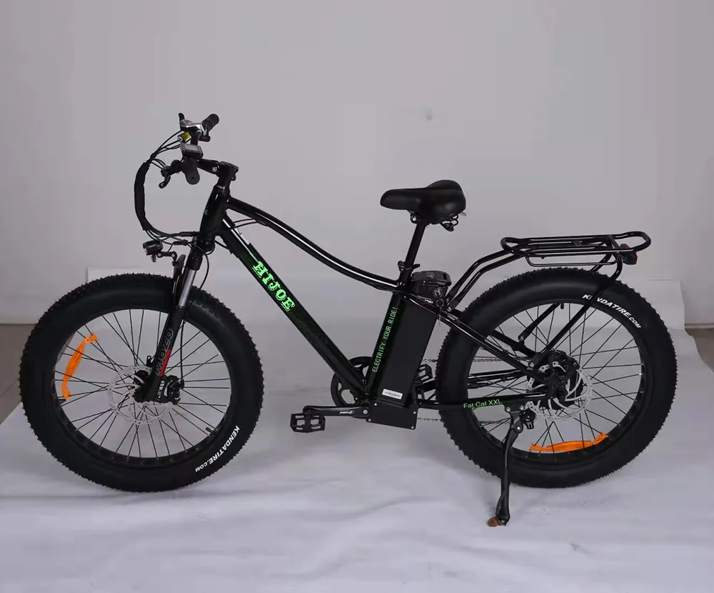 Alu Alloy 1500W Electric Fat Bicycles 45kmph