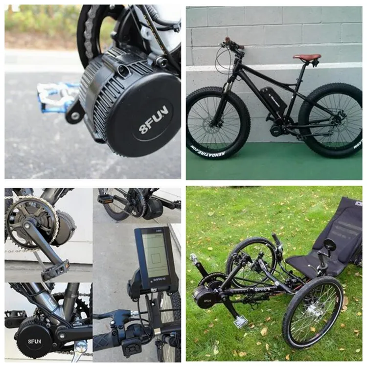 Bafang BBS01 36V 350W MID Drive Motor Kit with Colorful Display