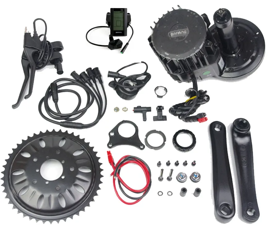 Bafang BBS01 36V 350W MID Drive Motor Kit with Colorful Display