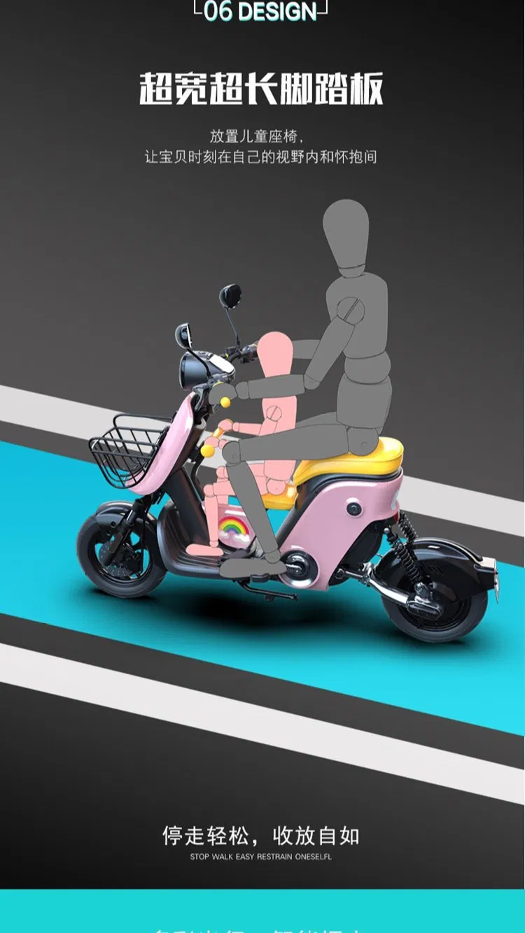 Big Fat Tire 2018 New Products Hot Sale Wheel 2 Seat Mini Bike Bicycle / Kids Pedal Assist Chinese Cheap EU Stock Childrens Fast 250W Niu 2000W Electric Moped