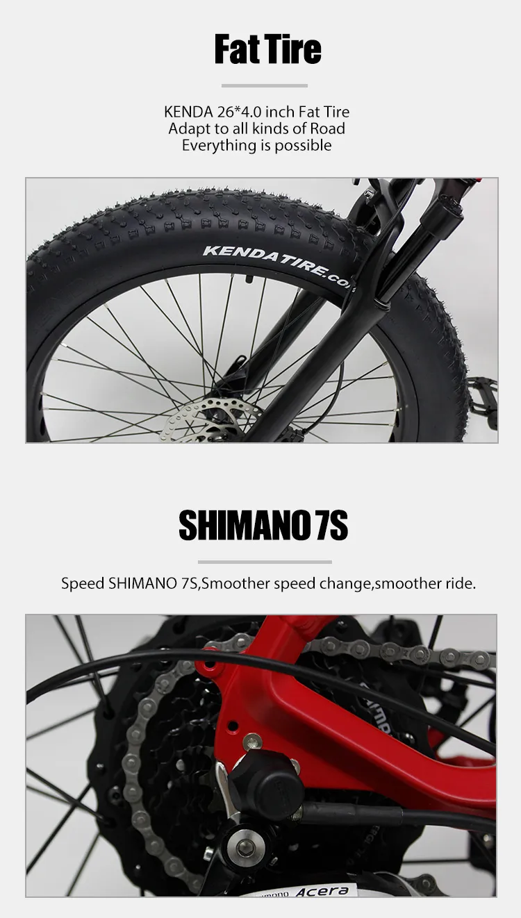 Big Power High Performance Dual Battery 17.5ah 14ah Bafang MID Motor 750W 1000W Hight Step Man Fat Electric Bike