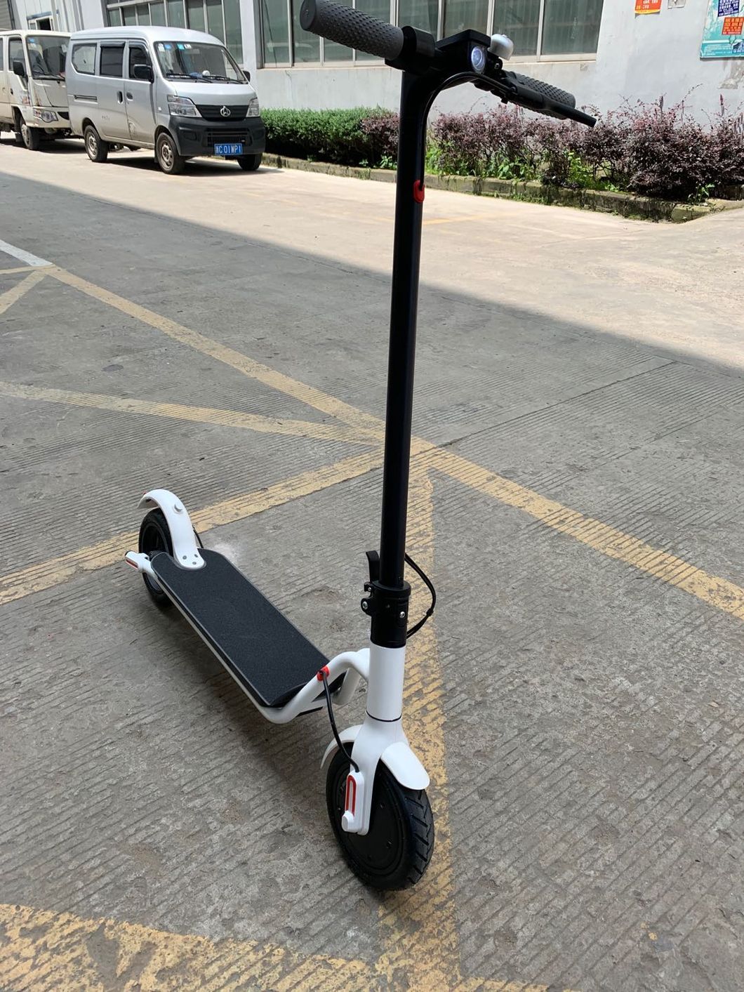 blue Hlec300 Wholesale New Sharing Two Wheels Portable Scooter off Road Kick Foldable Adult Electric Scooter