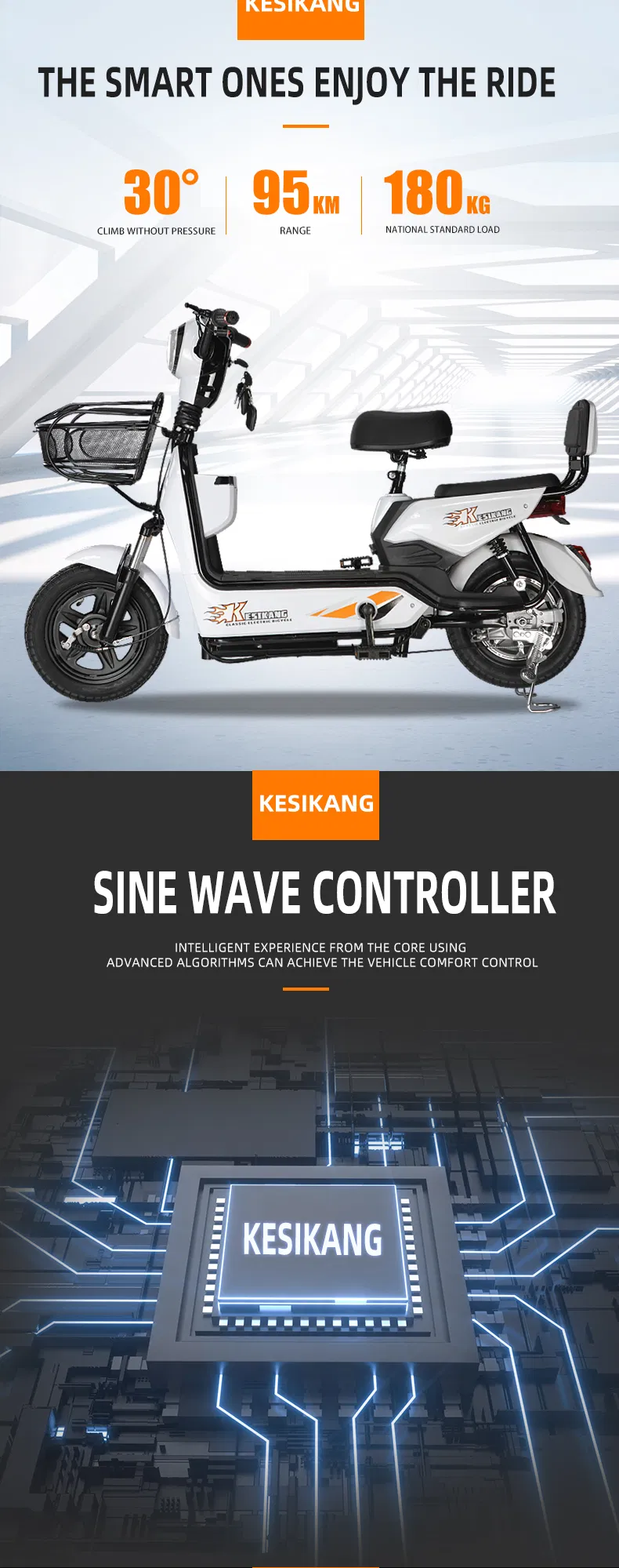 Brushless Motor Alloy Electric Bicycle  Carton Brushless Offroad Electric Scooter  Carton Electric Dirt Bike  E-Bike