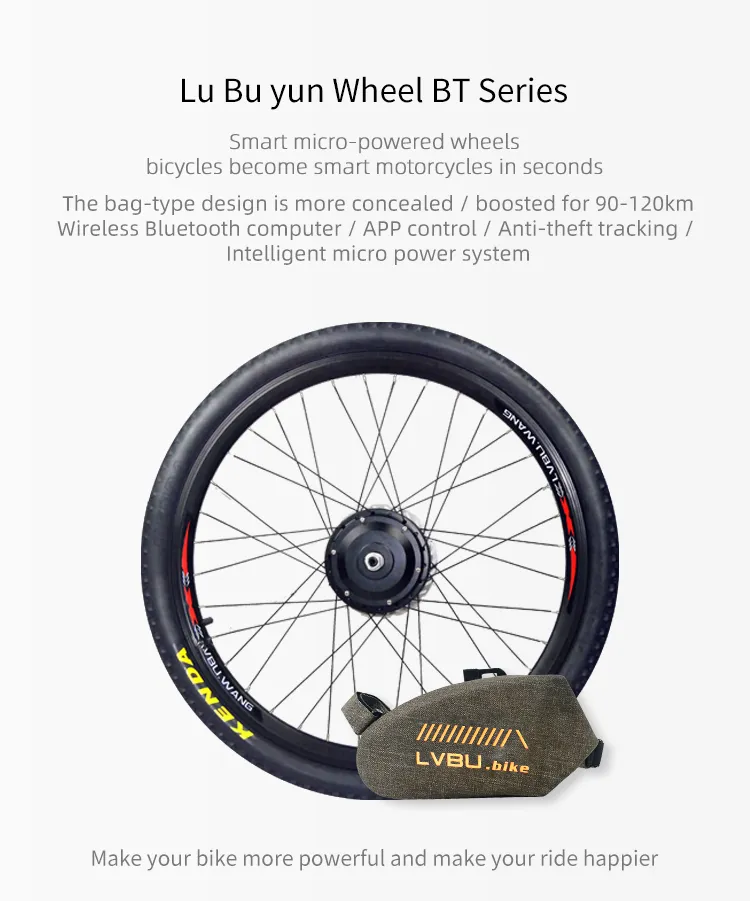 CE Approved 350W Ebike Wheel Kit with Sabvoton Sine Wave Programmable Controller