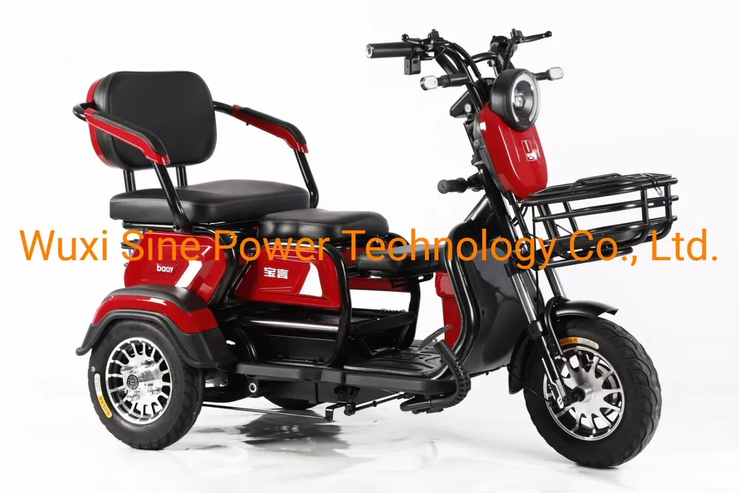China Cheap 48V500W Electric Tricycle CE Certified Electric Tricycle