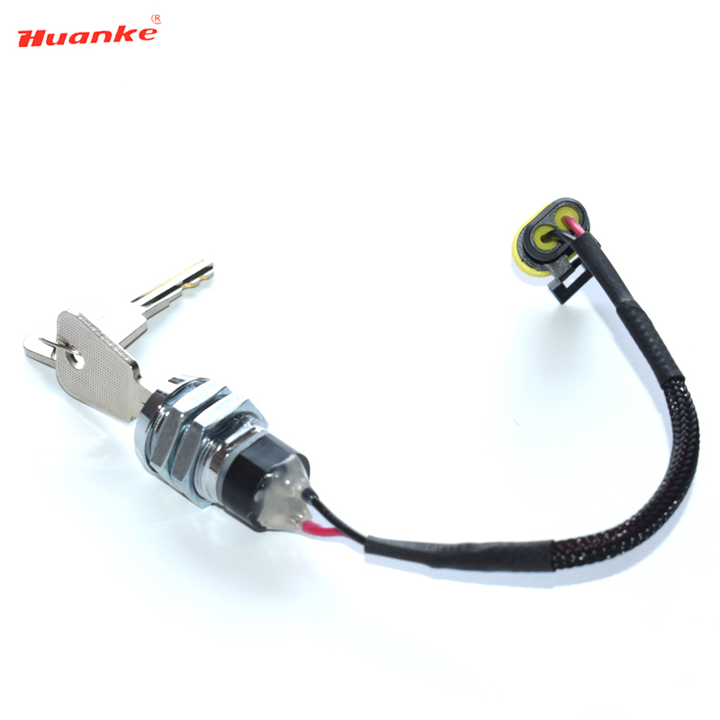 China Factory Jk2801-AMP Ignition Switch Key Switch for Hangcha Electric Pallet Truck