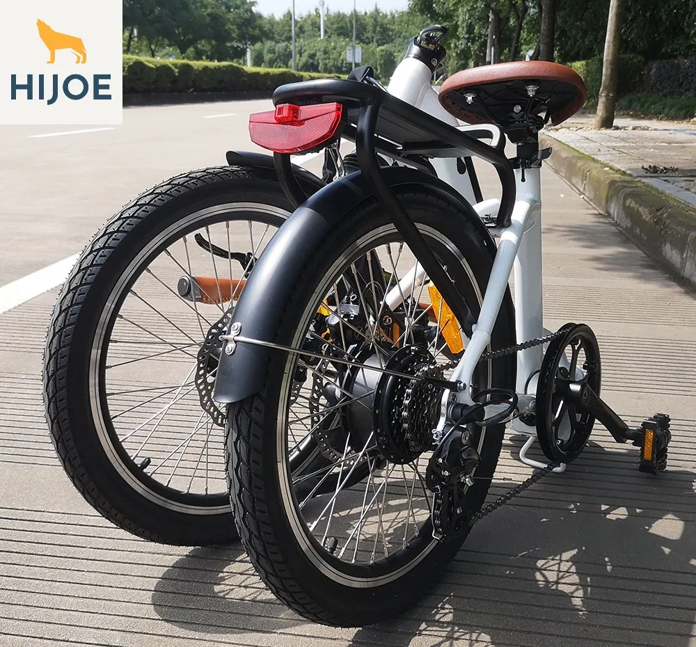 China Hijoebikes Offer 20inch Electric Folding Bikes in Cheap Price