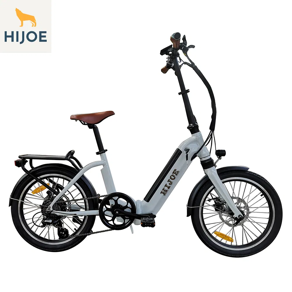 China Hijoebikes Offer 20inch Electric Folding Bikes in Cheap Price