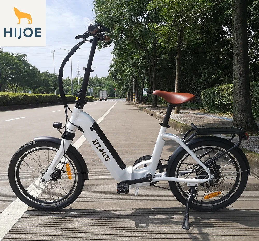 China Hijoebikes Offer 20inch Electric Folding Bikes in Cheap Price
