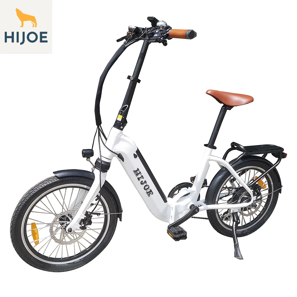 China Hijoebikes Offer 20inch Electric Folding Bikes in Cheap Price