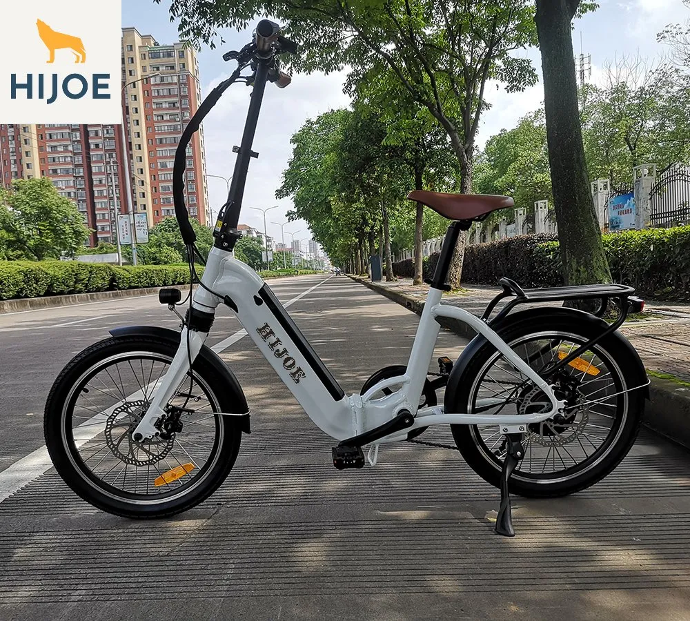 China Hijoebikes Offer 20inch Electric Folding Bikes in Cheap Price