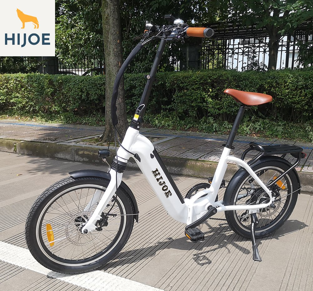 China Hijoebikes Offer 20inch Electric Folding Bikes in Cheap Price
