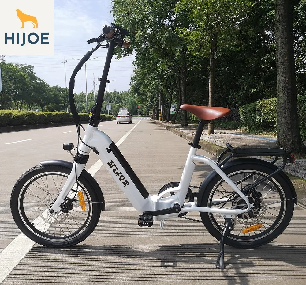 China Hijoebikes Offer 20inch Electric Folding Bikes in Cheap Price
