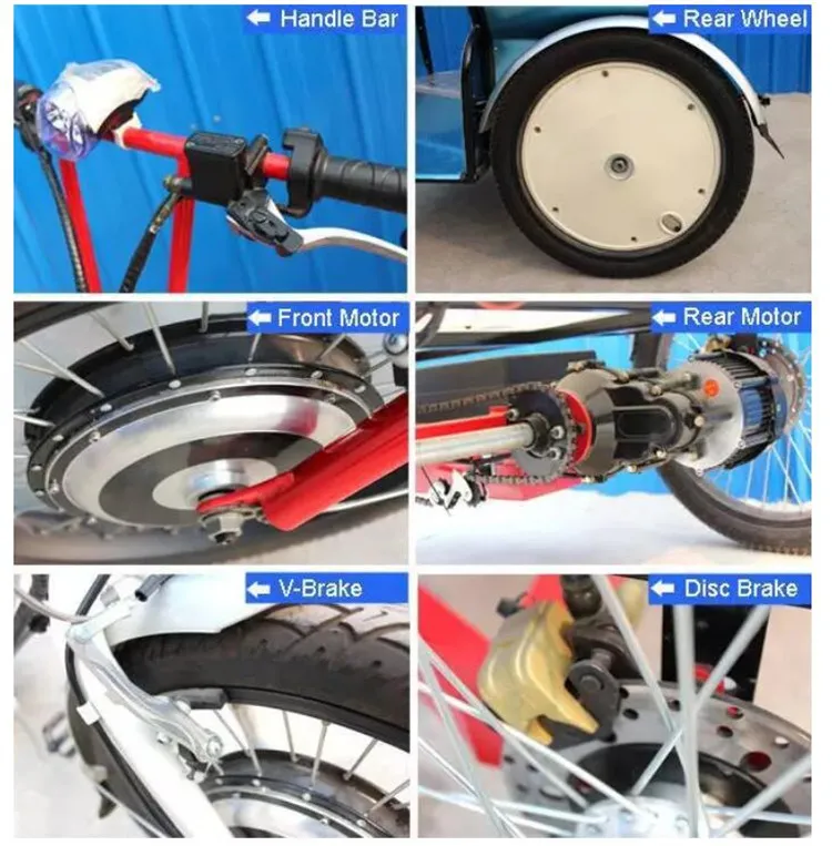 China Outdoor Mobile Passengers Cargo Bicycle Bike for Tour