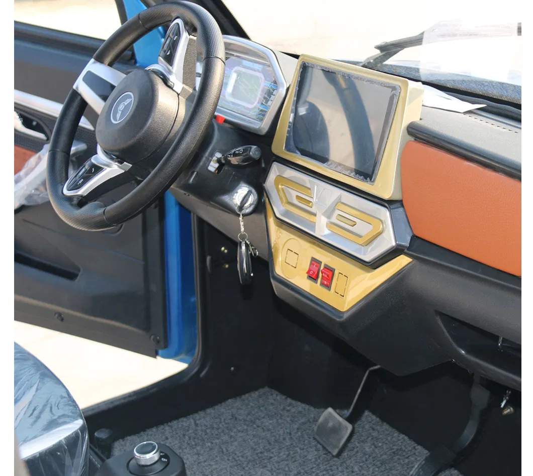 Clean Energy Electric Power Battery Four Wheels Car in Top Selling