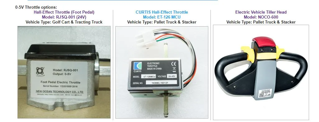Curtis Programmable DC Motor Controller Assemblage 1207b-5101