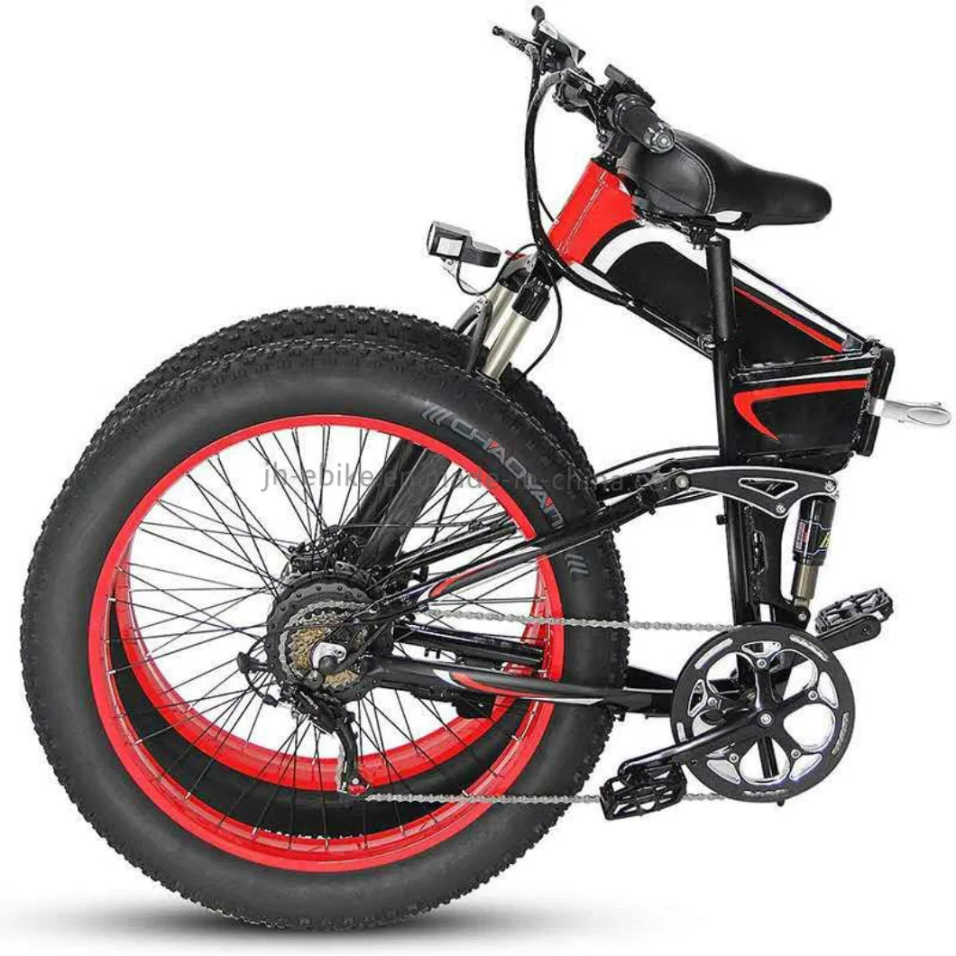 Dropshipping Cycle Fat Mountain Bikes Folding Ebike 350W Electric Bike Battery 48V