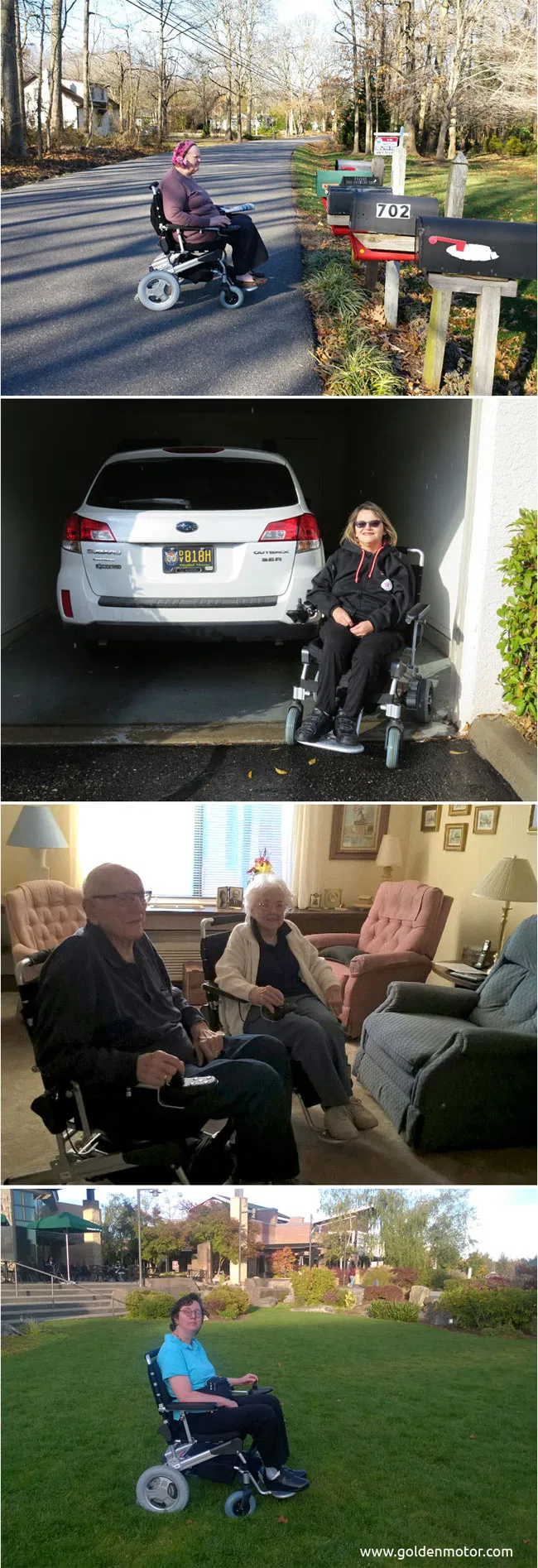 e-Throne Portable Motorized Wheelchair with quick removable motor