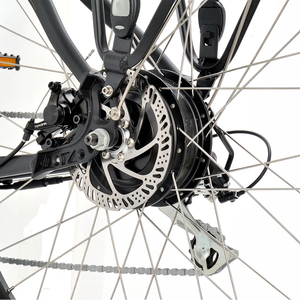 Economical Kenda 700*35c Shimano 7speed Rear Derailluer 48V500W Dapu Rear Brushless Motor 48V12.8ah Lithium Panosonic Battery