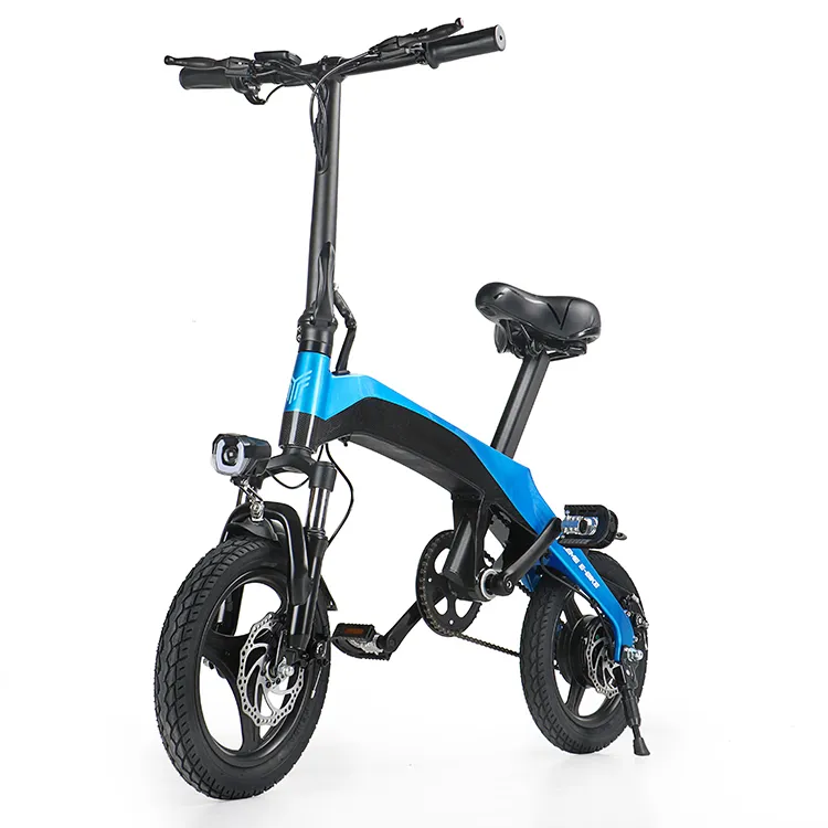 Ecorider E6-4 Electric Folding Bike 350W off Road Bicycle Mini Pocket Bike Travel Bike