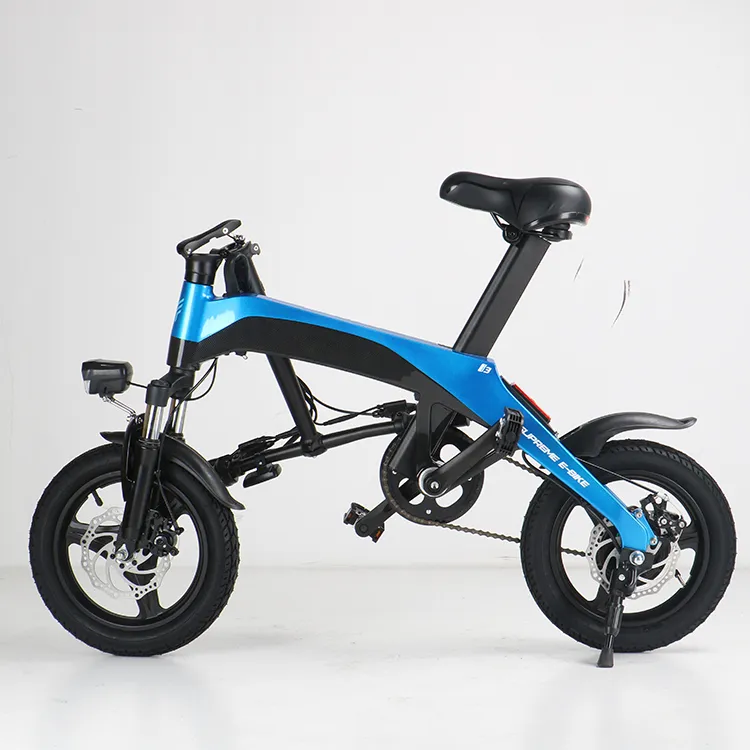 Ecorider E6-4 Electric Folding Bike 350W off Road Bicycle Mini Pocket Bike Travel Bike