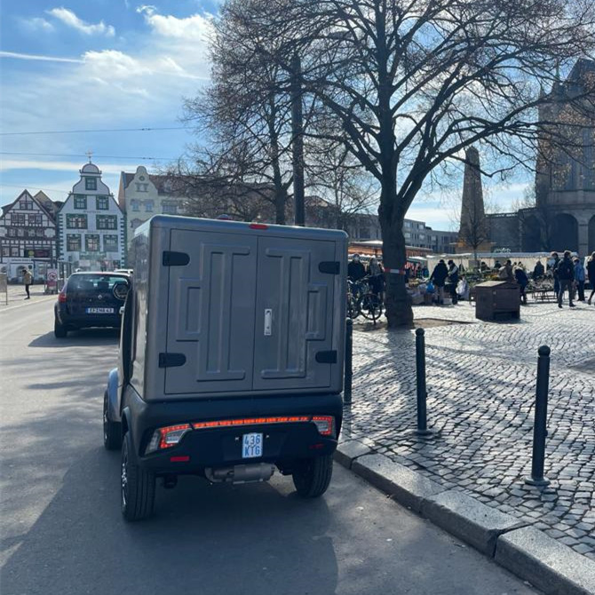 EEC Approval City Use Electric Utility Truck /Cargo Van for Delivery