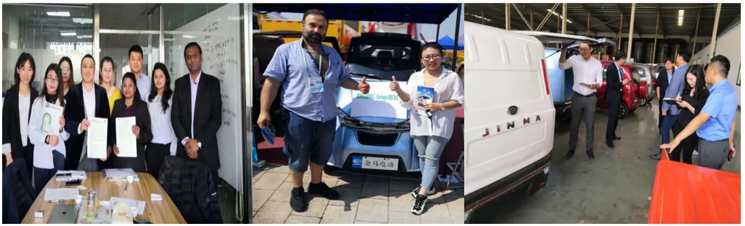 EEC L6e 4 Wheel 3kw Motor Electric Cabin Scooters Car for Hot Sale in Denmark