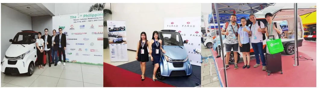 EEC L6e 4 Wheel 3kw Motor Electric Cabin Scooters Car for Hot Sale in Denmark