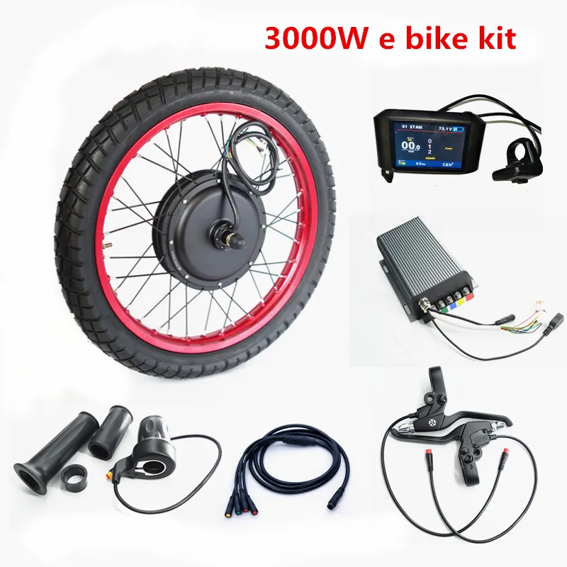 Electric Bike Kit 3000W High Quality Sabvoton Controller E Bike Kit