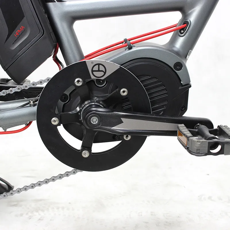Electric Cargo Bike with MID Motor and Torque Sensor